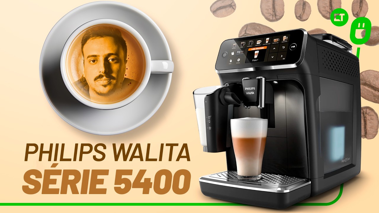 Philips Walita Série 5400:  cafeteira espresso para quem realmente gosta de café e tem bolso fundo