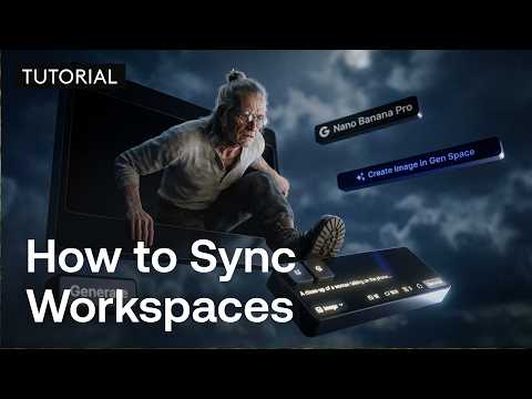 Moving Between the Storyboard, Gen Space & Video Editor