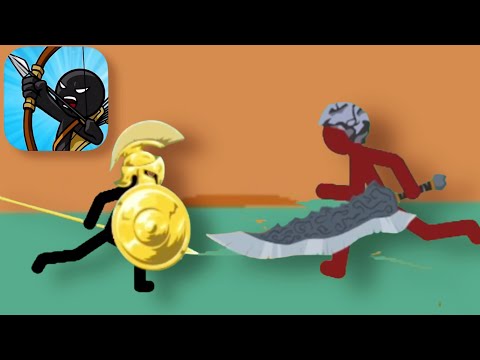 Golden Spearton vs Swordwrath Leader Xenophone/ Stick War Legacy #129 {iOS, Android}