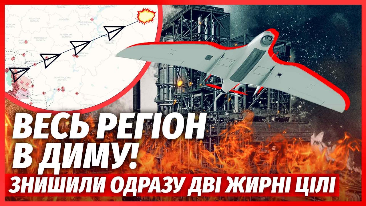ЩОЙНО! Подвійний РОЗГРОМ в Башкортостані. Винесли НПЗ, ВОГОНЬ на ВСЕ МІСТО. Р?