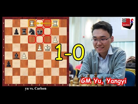 Game of the Day! GM Yu (2738) vs. GM Carlsen (2881).
