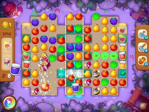 Gardenscapes Level 2742 With No Boosters - Holiday Collection: Dream Gift