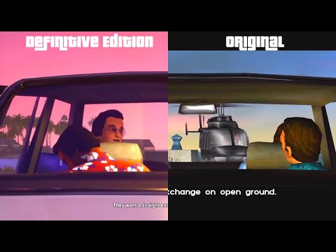 GTA Vice City REMASTER Graphics Comparison