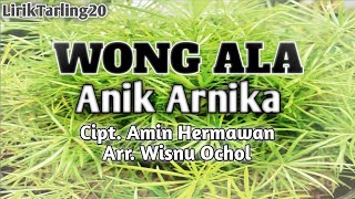 Download lagu Lirik Anik Arnika | Wong Ala Tarling Terbaru | 2022 mp3