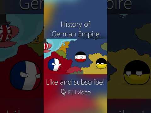 History of German Empire Part 1 | Countryballs