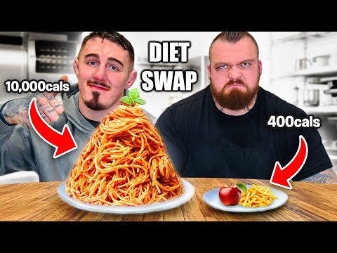 Swapping Diets With a UFC CHAMPION!!! Ft. Tom Aspinall  | Eddie Hall