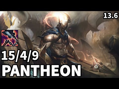 Pantheon Jungle vs Fiddlesticks - EUW Master | Patch 13.6