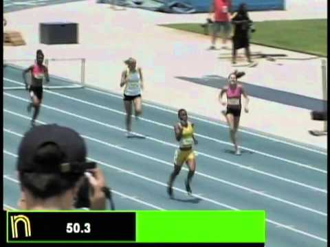 Girls 400m Hurdles Heat 5 - New Balance Outdoor Nationals 2011