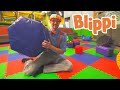 Blippi Visits An Indoor Playground Kids Club 1 HOUR OF BLIPPI TOYS Educational Videos For Kids