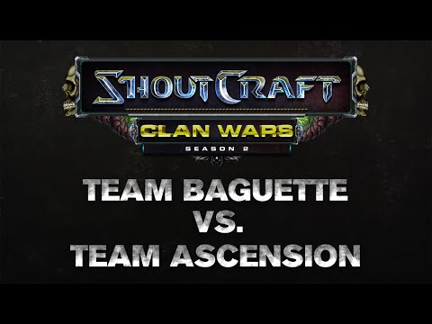 SHOUTCraft Clan Wars S2 - Team Baguette vs Team Ascension