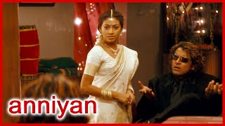 Anniyan Tamil Movie  Remo Leaves Ambis Body  Vikra