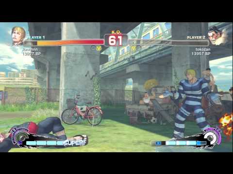 SSF4: Jun (Cody) VS tokozan (Honda)