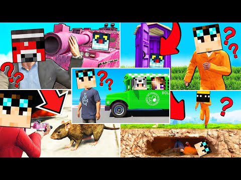 NASCONDINO CON I MIEI AMICI SU GTA5!! (FILM)