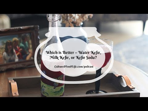 Podcast Episode 342: Which is Better – Water Kefir, Milk Kefir, or Kefir Soda?