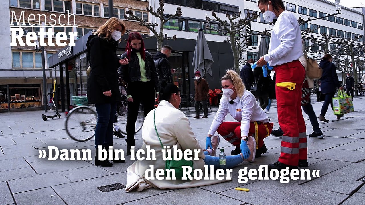 Mensch Retter (12): Sanitäterin Melli rettet Frankfurt | SPIEGEL TV für RTLZWEI