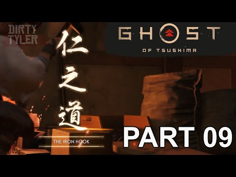 GHOST OF TSUSHIMA Walkthrough Gameplay Part 9 (No Commentary) (PS4 PRO) The Iron Hook