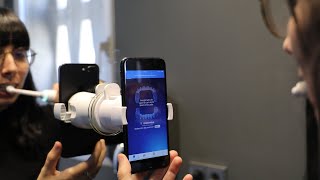 Probando el cepillo Oral B Genius