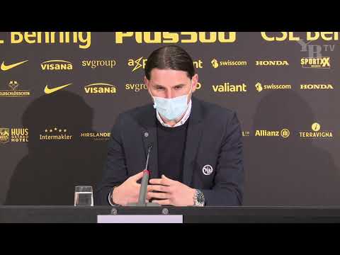 Pressekonferenz nach YB - Lausanne (4:2)