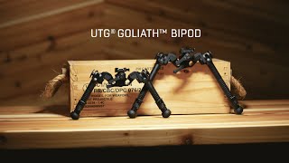Video: Leapers UTG Goliath Bipod 152-203mm Picatinny