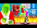 GRINCH MASCOT LEGEND POSTERIZER UNLIMITED CONTACT DUNKS In NBA 2K26