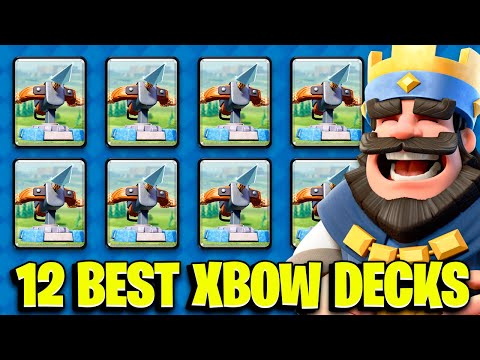 THE MOST *BROKEN* XBOW DECKS OF ALL TIME 🤩 - Clash Royale