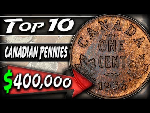 Top 10 Most Valuable Old Canadian Pennies Worth "BIG MONEY!!"