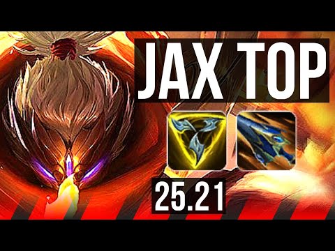 JAX vs DARIUS (TOP) | 8/0/1, Legendary, 800+ games | EUW Master | 25.21