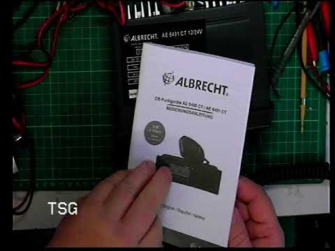 Albrecht AE6491CT UK CE MultiNorm CB radio - Service adjustments