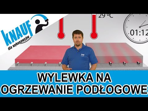 Jaka wylewka na ogrzewanie podłogowe? Wylewka anhydrytowa Knauf! - zdjęcie