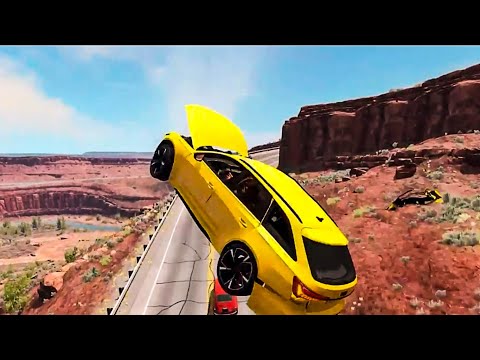 💥BeamNG Drive - #49 Realistic Car Crashes, The Best Videos from All over Youtube