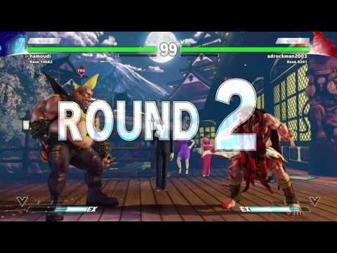 STREET FIGHTER V BETA phase 3 grab him