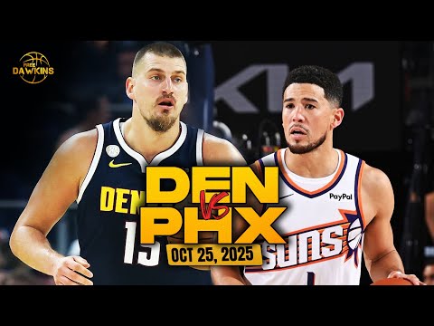 Denver Nuggets vs Phoenix Suns Full Game Highlights | Oct 25, 2025 | FreeDawkins