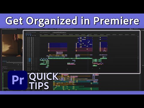 How to Organize Your Projects in Premiere Pro | Quick Tips with Vinnie Hobbs | Adobe Video