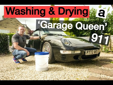 Washing and Drying a Porsche 911 Garage Queen!