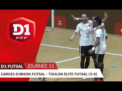 J11 : Garges Djibson Futsal - Toulon Elite Futsal (3-6)