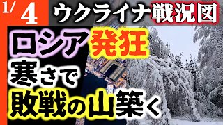 寒さで発狂！極寒のモスクワにエネルギー危機！インフラ停止で凍え怒りに震える【ウクライナ/シリア戦況図】2000人大脱走！捜査開始