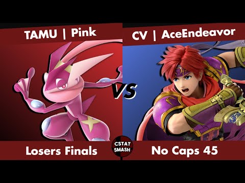 NO CAPS #45 Losers Finals - Pink (Greninja) vs AceEndeavor (Roy) SSBU Tournament