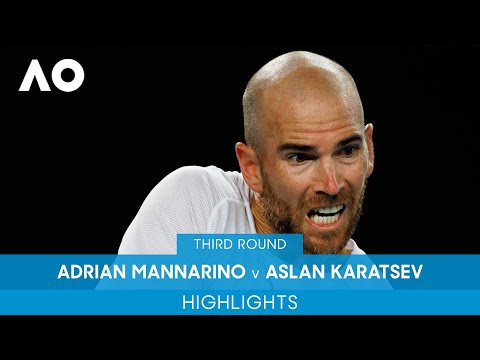Adrian Mannarino v Aslan Karatsev Highlights (3R) | Australian Open 2022