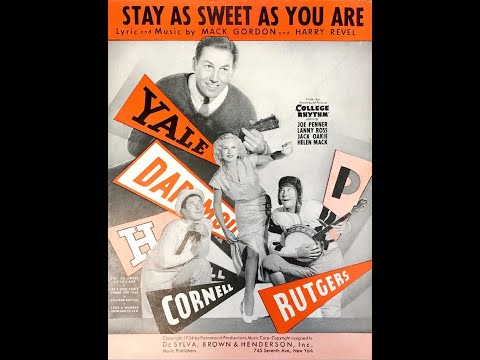 Stay As Sweet As You Are (1934)