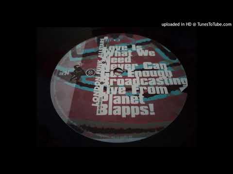 The London Funk Allstars - Broadcasting Live From Planet Blapps