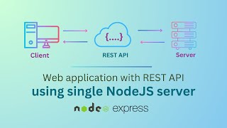 Download the video "Node.js Magic: Running Web App & REST API Together! | One Server to run Web App & REST API"