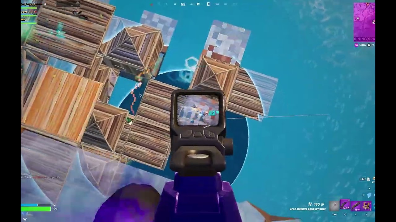 【FORTNITE/フォートナイト】終盤とトリオがやりたくなる終盤集 /stain/ぺぽ