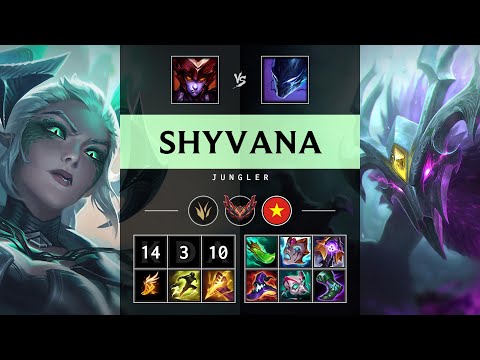Shyvana Jungle vs Nocturne - VN Grandmaster Patch 25.19
