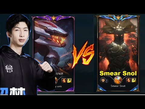 Top 1 Challenger CN Xiao Chao Meng Vs Best Pantheon Smear Snol Challenger KR
