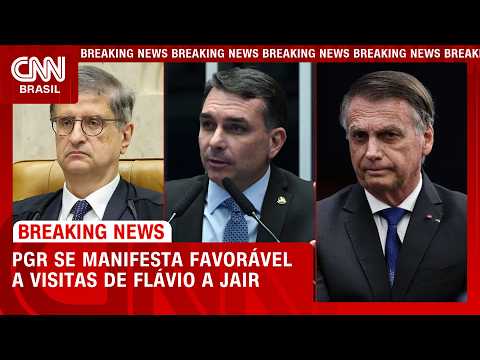 PGR se manifesta favorável a visitas de Flávio a Jair Bolsonaro | HORA H