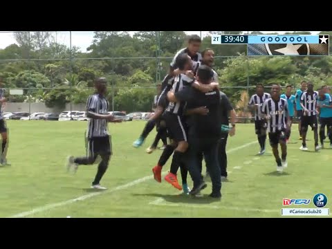 Estadual 2018 Série A - Sub 20 - Botafogo 1 x 0 Fluminense - Taça Guanabara - 5ª Rodada