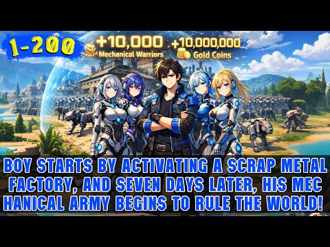 🔥Territory Survival: He Obtains a Mechanical Factory and Builds a Million-Unit Robot Army Alone!