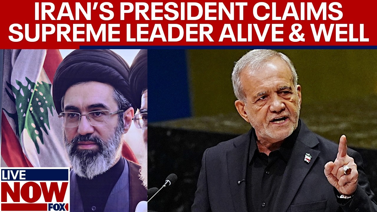 Iran president claims Supreme Leader is alive & well