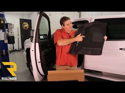 Husky Liners X-act Contour Floor Mats on 2015 GMC 2500