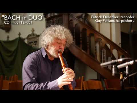 Bach: Gavotte BWV808 from the CD ”BACH in DUO" Patrick Denecker & Guy Penson